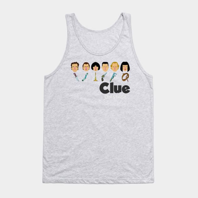 Clue movie t-shirt Tank Top by Takurs